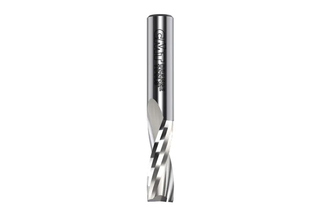 Upcut Spiral Bit, Solid HWM D=12.7x31.75x76.2 Z2 RH